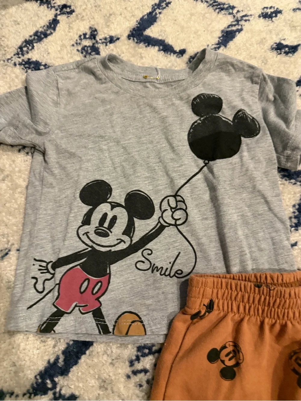 Disney 12M Mickey Mouse Outfits